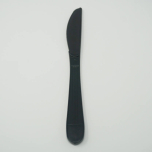 7 1/2" Heavy Black Plastic Knife - 1000/Case