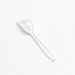 6" White Asian Plastic Fork - 550/Case