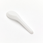 6" White Chinese Plastic Spoon - 850/Case