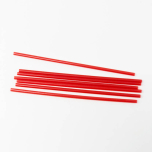 5" Small Red Plastic Coffee Stirrer - 9000/Case