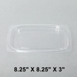 Dart 长方形透明塑料盒盖 C8DE/C16DE - 1008/箱
