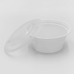 HT 39 oz. Round White Plastic Bowl Set (7039) - 150/Case