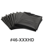 加厚黑色垃圾袋 #46 XXXHD 23" X 46" - 40/箱