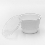 SR 12 oz. Round White Plastic Bowl Set (B12) - 240/Case