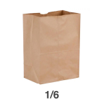Kraftpaper Bag 1/6 - 500/Case