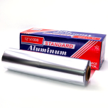 Heavy Duty Aluminum Foil Roll with Serrated Cutter 18X500' 