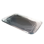 Rectangular Aluminum Full Size Lid 21" X 13.5" X 1" - 50/Case