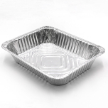 WS Half Size Heavy Duty 12.5" X 10" X 2.5" Rectangular Aluminum Foil Steam Table Pan Deep (Not Combo) - 100/Case