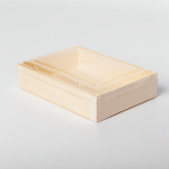 豪华 长方形木质餐盒套装 6.89 X 4.76 X 1.57 - 600/箱
