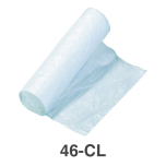 Clear Plastic Garbage Bag 23" X 46" #46 - 30/Case