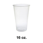 90 PP 透明冷饮硬杯 16 oz. - 500件/箱