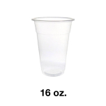 95 PP Clear Cold Cup (Soft) 16 oz. - 2000 Pcs/Case