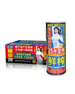 椰樹牌椰汁（罐） 245ml*24/箱