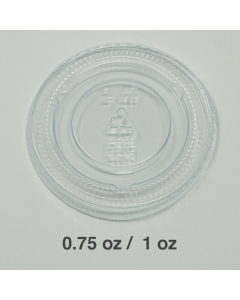 塑料透明调料杯盖 0.75-1 oz. - 2000/箱