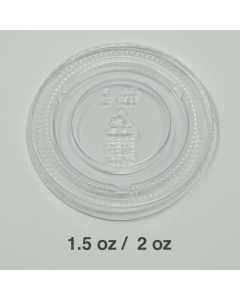塑料透明调料杯盖1.5-2oz. - 2000/箱