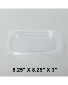 Dart 长方形透明塑料盒盖 C8DE/C16DE - 1008/箱