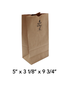 Duro Husky 4磅 加厚牛皮纸袋 - 400/箱