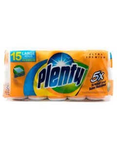 Plenty Towels 2-Ply White 52 Sheet 11