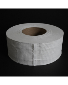White Jumbo Roll Tissue 2-Ply - 12/Case