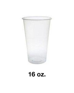 90 PP 透明冷饮硬杯 16 oz. - 500件/箱