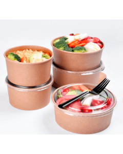 183mm-Kraft-Paper-Salad-Container