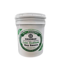 KIKKOMAN Less Sodium Soy Sauce - 5gl/case