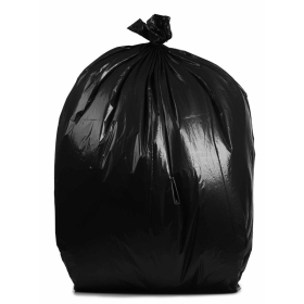 Black Plastic Garbage Bag #46 XXXHD Extra Heavy Duty 23