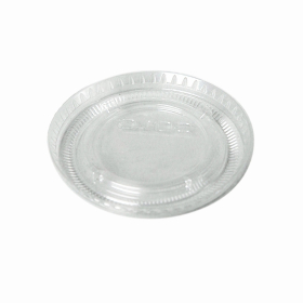 Dart Plastic Lid for 1.5 to 2.5 oz. Plastic Portion Cup - 2500/Case