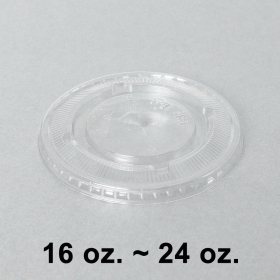 WS 透明塑料冷饮十字平盖 16-24 oz. - 1000/箱