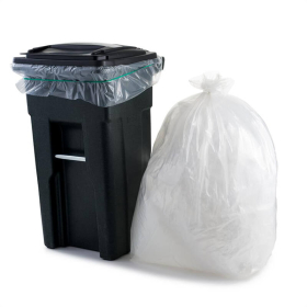 Clear Plastic Garbage Bag 23