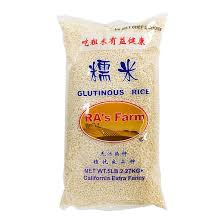 五谷丰圆粒糯米, 8X5LBS