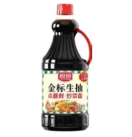 厨邦金标生抽 1.9L*6