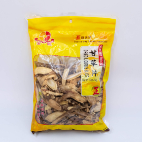 Dried Licorice Slice 16 oz/Bag - 30 Bags/Case