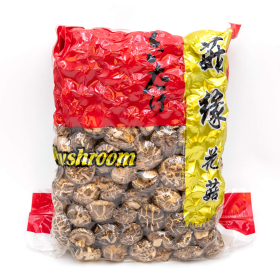 Dried Tea Flower Shiitake Mushroom 4-5 cm, 5 lbs/Bag - 6 Bags/Case