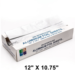 RW Base Foodservice Heavy-Duty Aluminum Foil Pop-Up Sheet - Interfolded -  12 x 10 3/4 - 500 count box