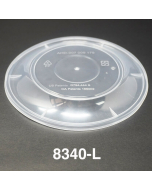 AHD Round Clear Plastic Lid For 8320/8340 - 300/Case