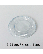 Plastic Lid for 3.25 to 5oz. Plastic Portion Cup - 2500/Case
