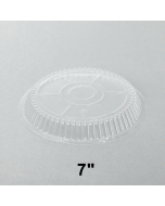 圆形透明塑料盖7" - 500/箱