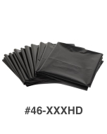 加厚黑色垃圾袋 #46 XXXHD 40" X 46" - 40/箱