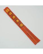 SD 9" Separated Bamboo Chopstick With Red Sleeve - 600/Case