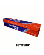 Heavy Duty 带切刀锡纸卷18"X500'