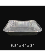 2.25磅容量锡纸盘 8.5" X 6" X 2" (788) (非套装) - 500/箱