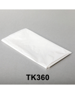 白色垃圾袋 30加仑 15" X 9" X 30" - 95/箱
