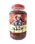 川知味庆林红油豆瓣 4KG*4