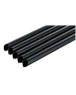Individually Wrapped Black Large Straw - 2000PCS/CASE