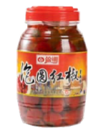 盈棚瓶装圆红椒 1000g*8